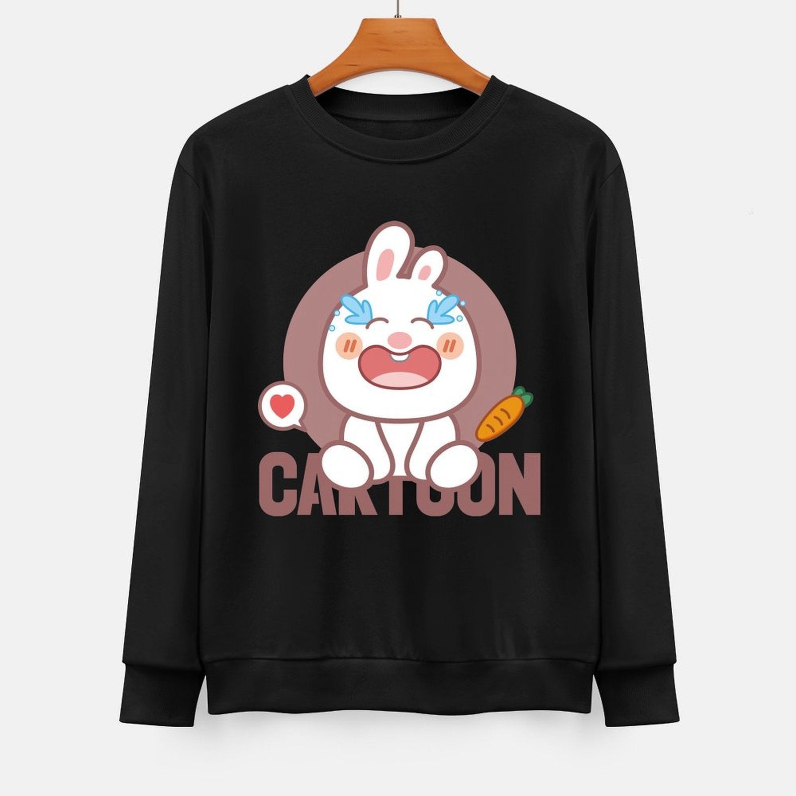 Front Patterned Long Sleeve TopPureStyle ModernFit